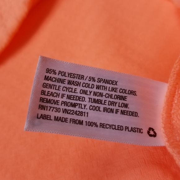 Mossimo Halter Light Orange/ Coral Dress - Picture 4 of 9